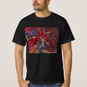 Animal Fates by Franz Marc, Vintage Cubism Art T-Shirt