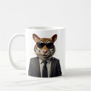 animal figure in a suite mug