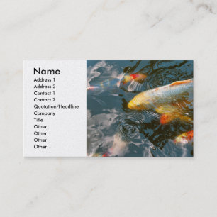 Animal - Fish - Bestow good fortune Business Card