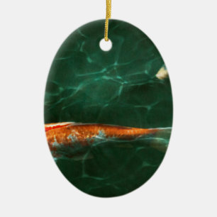 Animal - Fish - Koi - Another fish story Ceramic Tree Decoration
