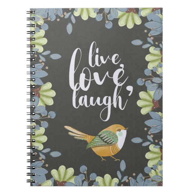 Animal Folk Art  Notebook (Front)