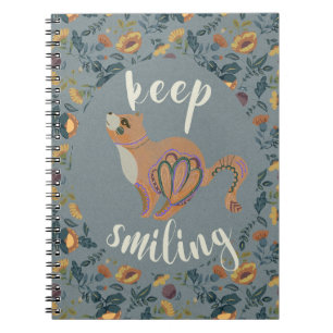 Animal Folk Art  Notebook