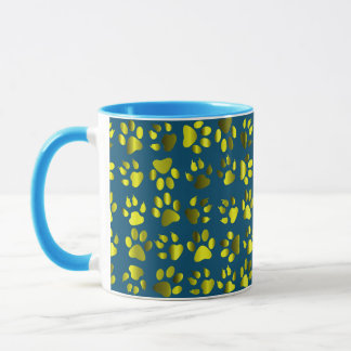 Animal Foot Prints Mug