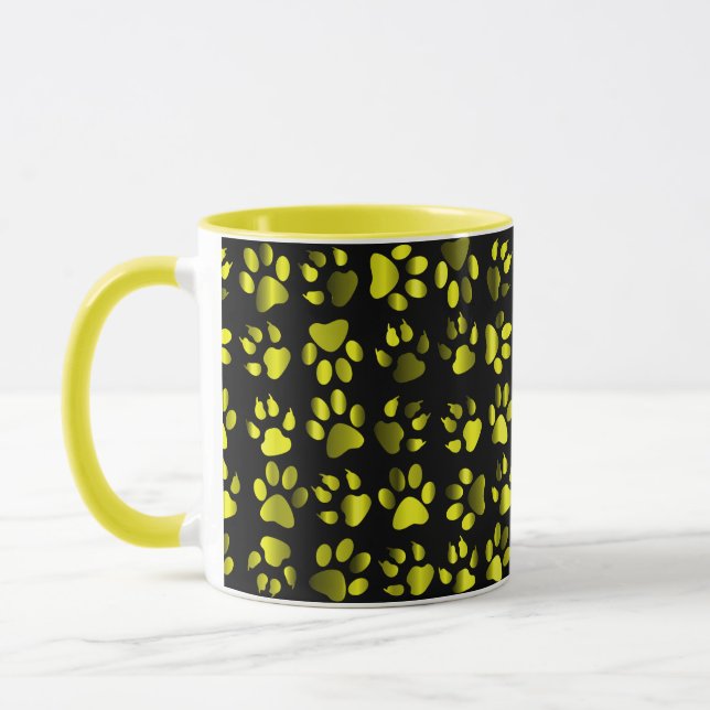 Animal Foot Prints Mug (Left)