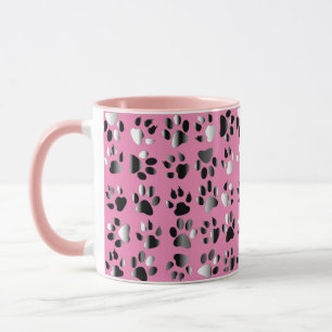Animal Foot Prints Mug