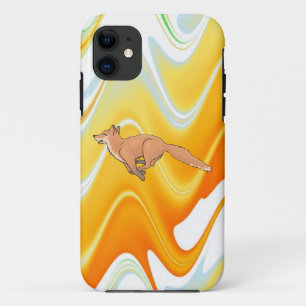 Animal Fox Forest Office Party Shower Digital Art iPhone 11 Case
