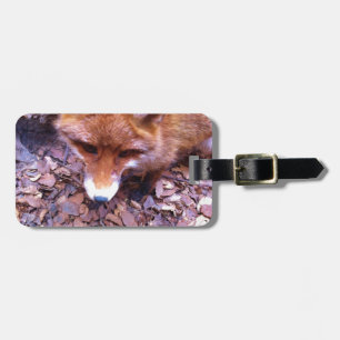 Animal Fox Forest Office Party Shower Digital Art Luggage Tag