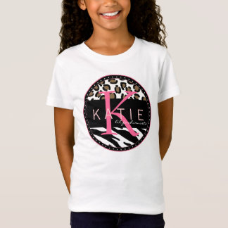 Animal Frenzy Personalised Girls T-shirt