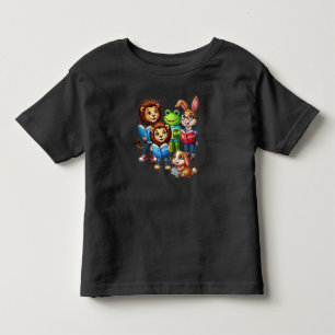 Animal Friends & Books for Little Learners Toddler T-Shirt