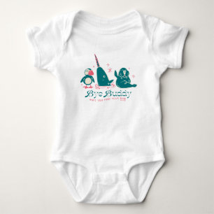 Animal Friends - Bye Buddy Hope You Find Your Dad Baby Bodysuit