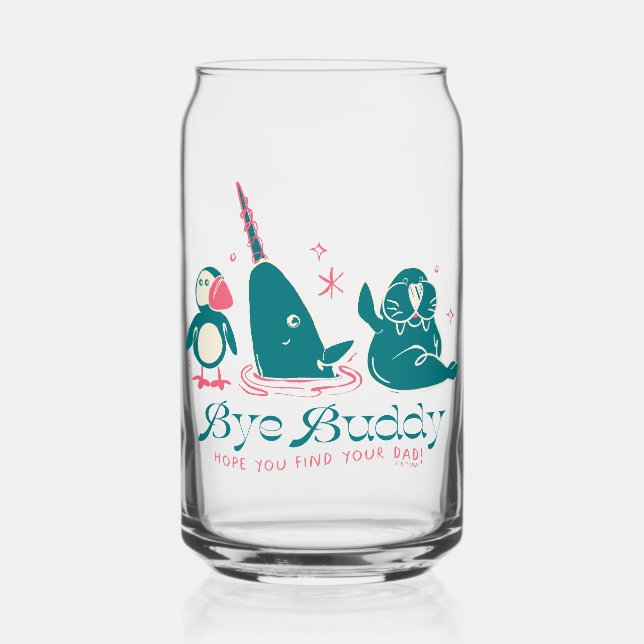 Animal Friends - Bye Buddy Hope You Find Your Dad Can Glass (Front)