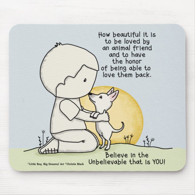 Animal Friends Mouse Mat (Front)