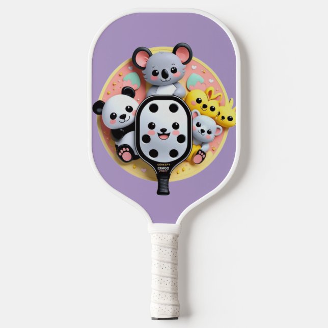 Animal Friends Pickleball Pickleball Paddle (Front)