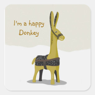 Animal funny donkey Sticker