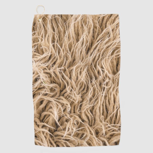Animal fur golf towel (Front)
