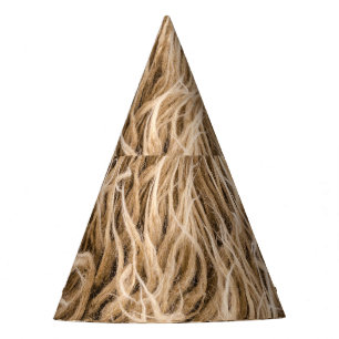 Animal fur party hat