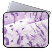 Animal Geometric Textured. Lavender Cross Lines. L