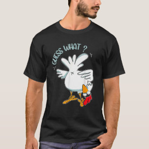 Animal Guess What Chicken Butt Chicken T-Shirt