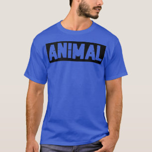 ANIMAL Gym Fitness Workout Bodybuilding Motivation T-Shirt