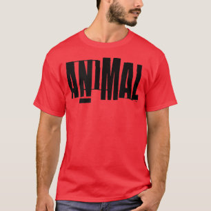 ANIMAL Gym Fitness Workout Bodybuilding Motivation T-Shirt