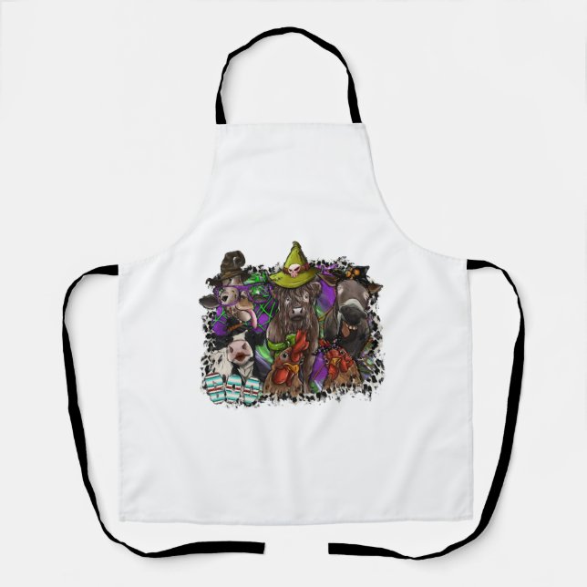 Animal Halloween Apron (Front)