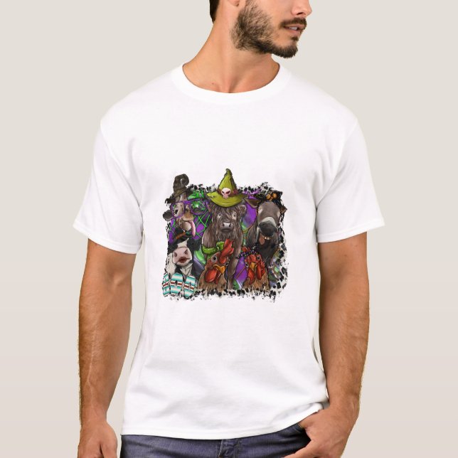 Animal Halloween T-Shirt (Front)