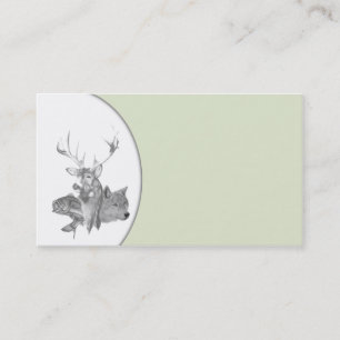 Animal Heads Business Card