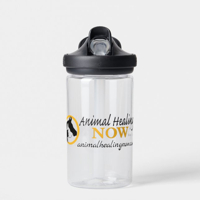 Animal Healing Now Water Bottle (Front)