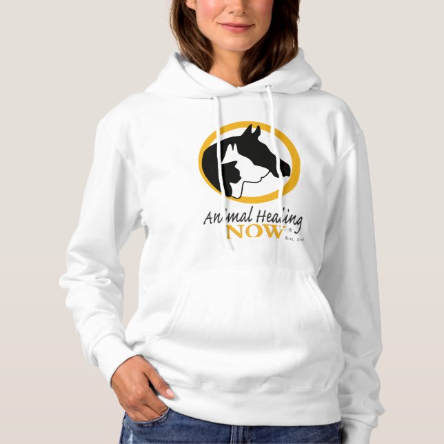 Animal Healing Now Women's Hooded Sweatshirt (Front)