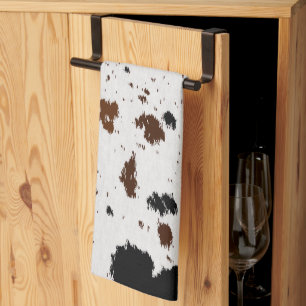 Animal Hide Chilli Tea Towel