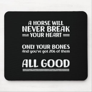 Animal Horseback Riding Horsescute Ss Cute Ss Farm Mouse Mat