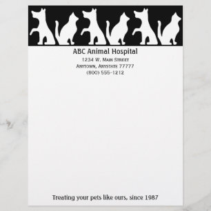 Animal Hospital Letterhead