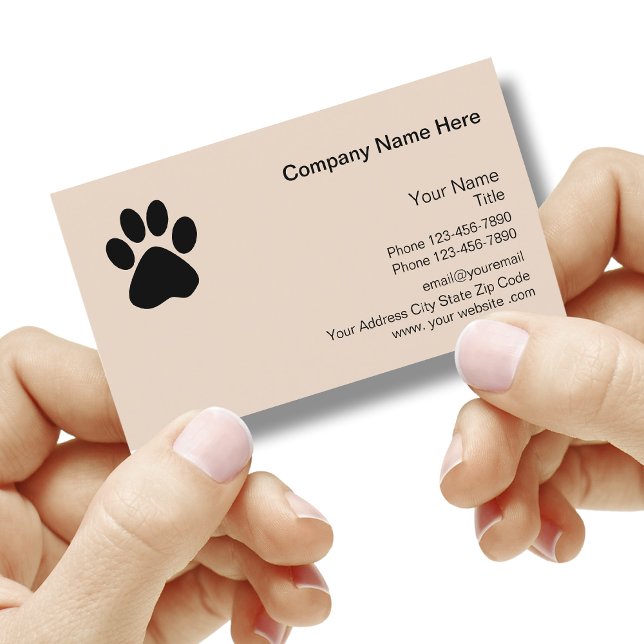 Animal Hospital Veterinarian Business Card (Creator Uploaded)