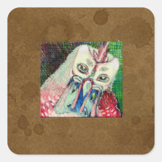 Animal Hybrid 3 Square Sticker