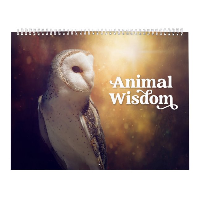 Animal Inspirational Calendar (Cover)