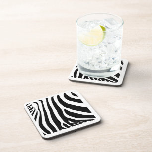 Animal Instincts (zebra) Pattern Coaster