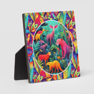 Animal Jungle Plaque