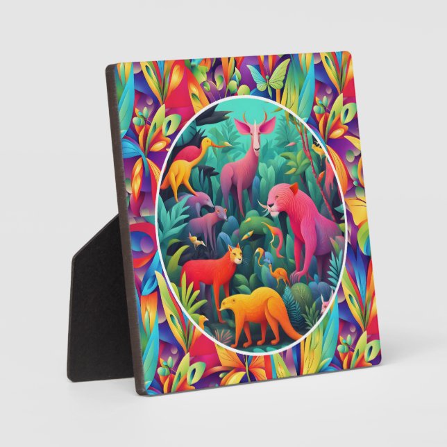Animal Jungle Plaque (Front)