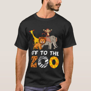 Animal Keeper Big Five Lover M0nkey Safari T-Shirt