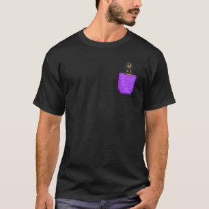 Animal Kids Pocket Dog Cute Weenie Dachshund T-Shirt