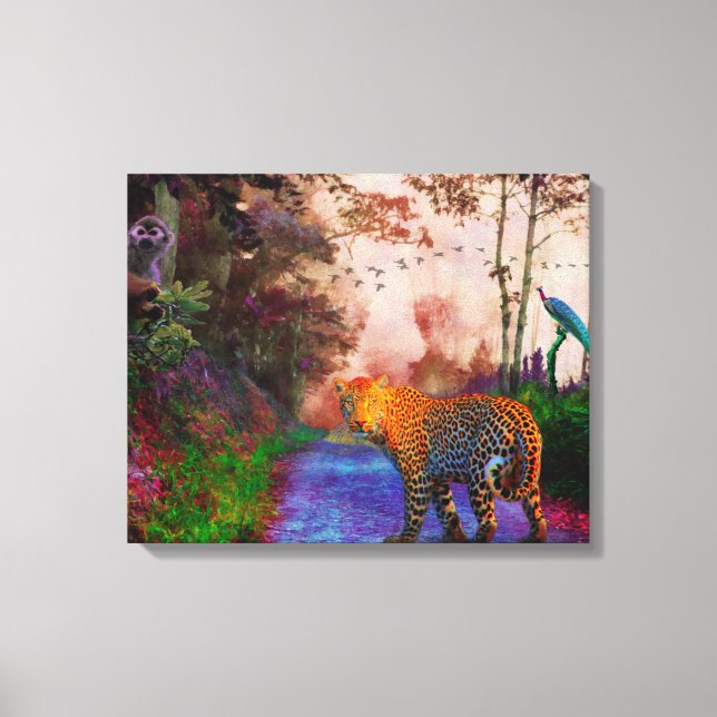 Animal Kingdom 1 Canvas Print (Front)