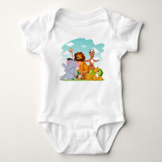 Animal Kingdom Baby Jersey Bodysuit