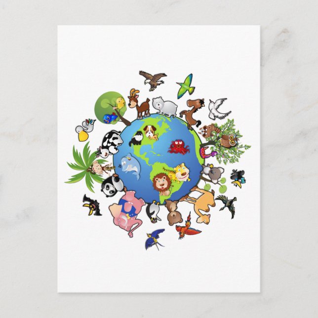 Animal Kingdom Postcard (Front)