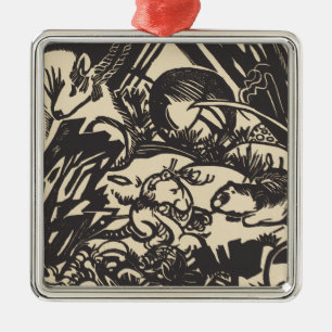 Animal Legend Tierlegende Metal Tree Decoration