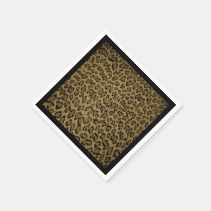 ANIMAL LEOPARD PRINT NAPKIN