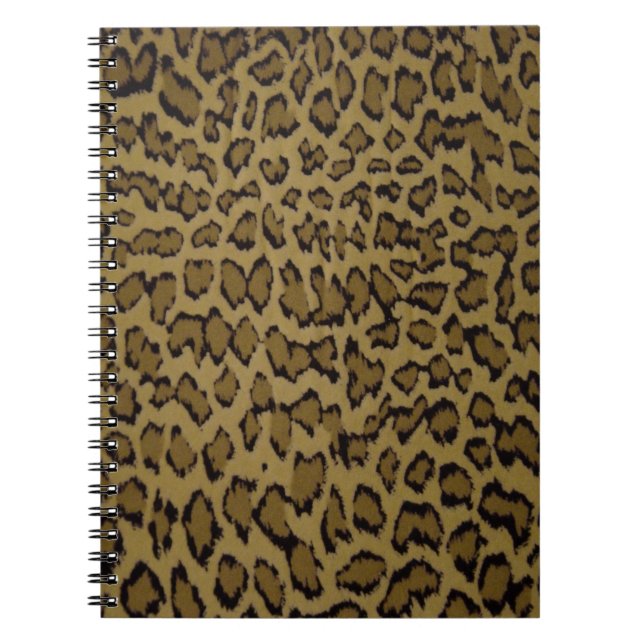 ANIMAL LEOPARD PRINT NOTEBOOK (Front)