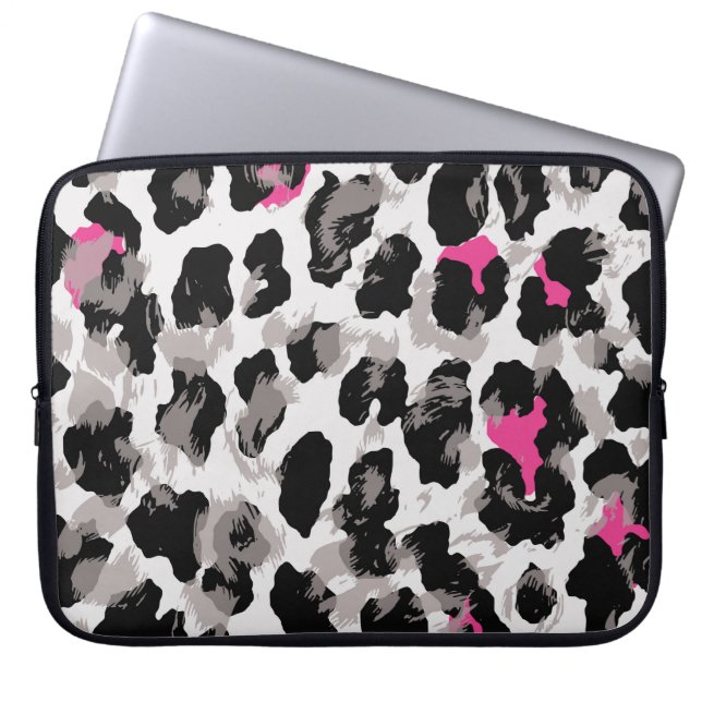 Animal, leopard texture backgroundabstract,africa, laptop sleeve (Front)