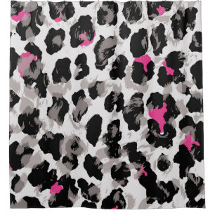 Animal, leopard texture backgroundabstract,africa, shower curtain
