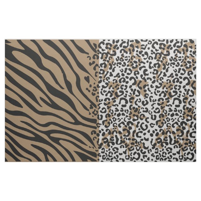 Animal leopard zebra pattern Fabric (Yard)
