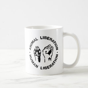Animal Liberation - Human Liberation Coffee Mug